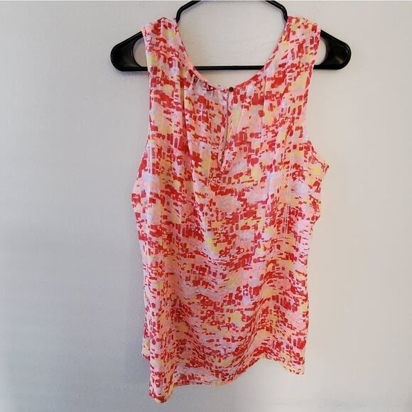 ANA soft flowy watercolor tank top size‎ XL - Picture 2 of 5